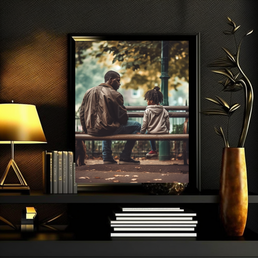 A Father's Love Framed poster