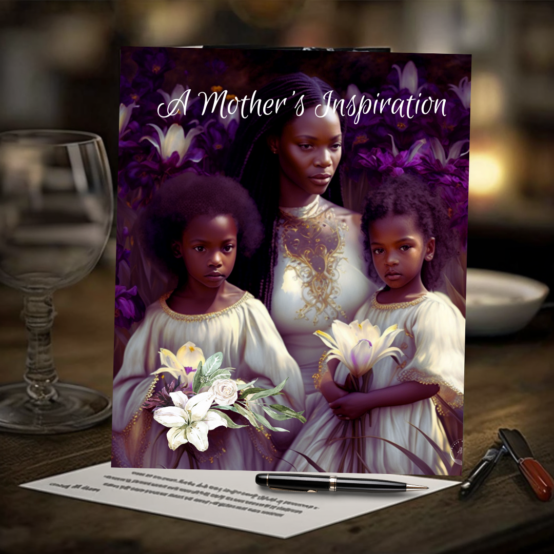 A Mother's Inspiration Greeting card