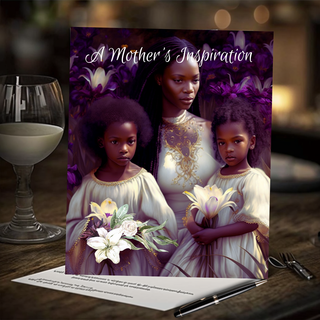 A Mother's Inspiration Greeting card