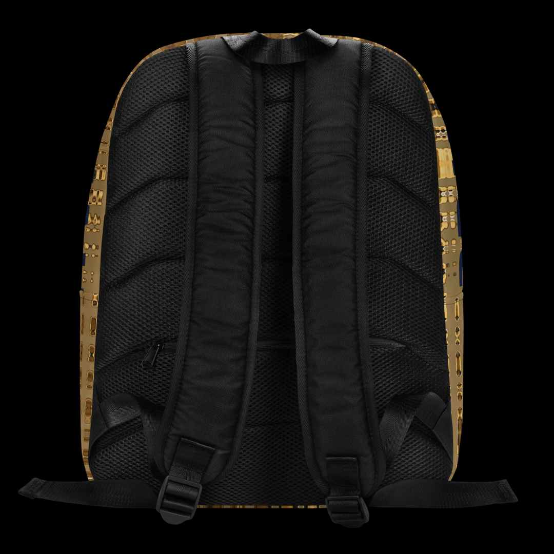 The "Princess Ayah" Minimalist Backpack (Premium Gold)