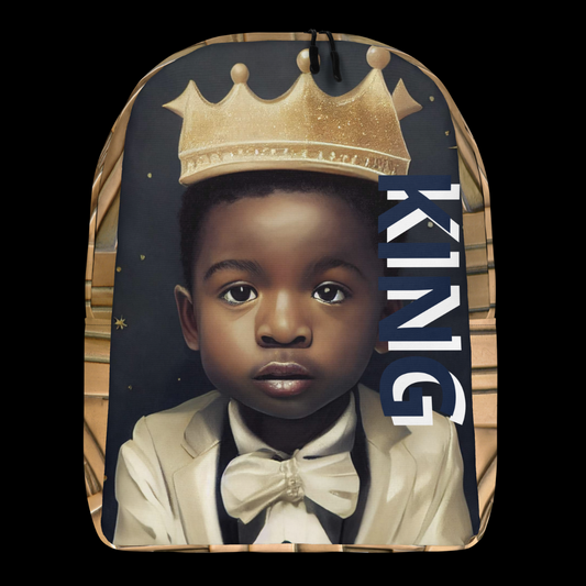 "The Making Of A King" Minimalist Backpack (Premium)