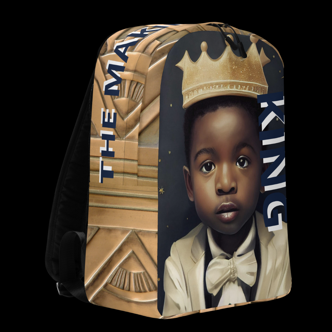 "The Making Of A King" Minimalist Backpack (Premium)