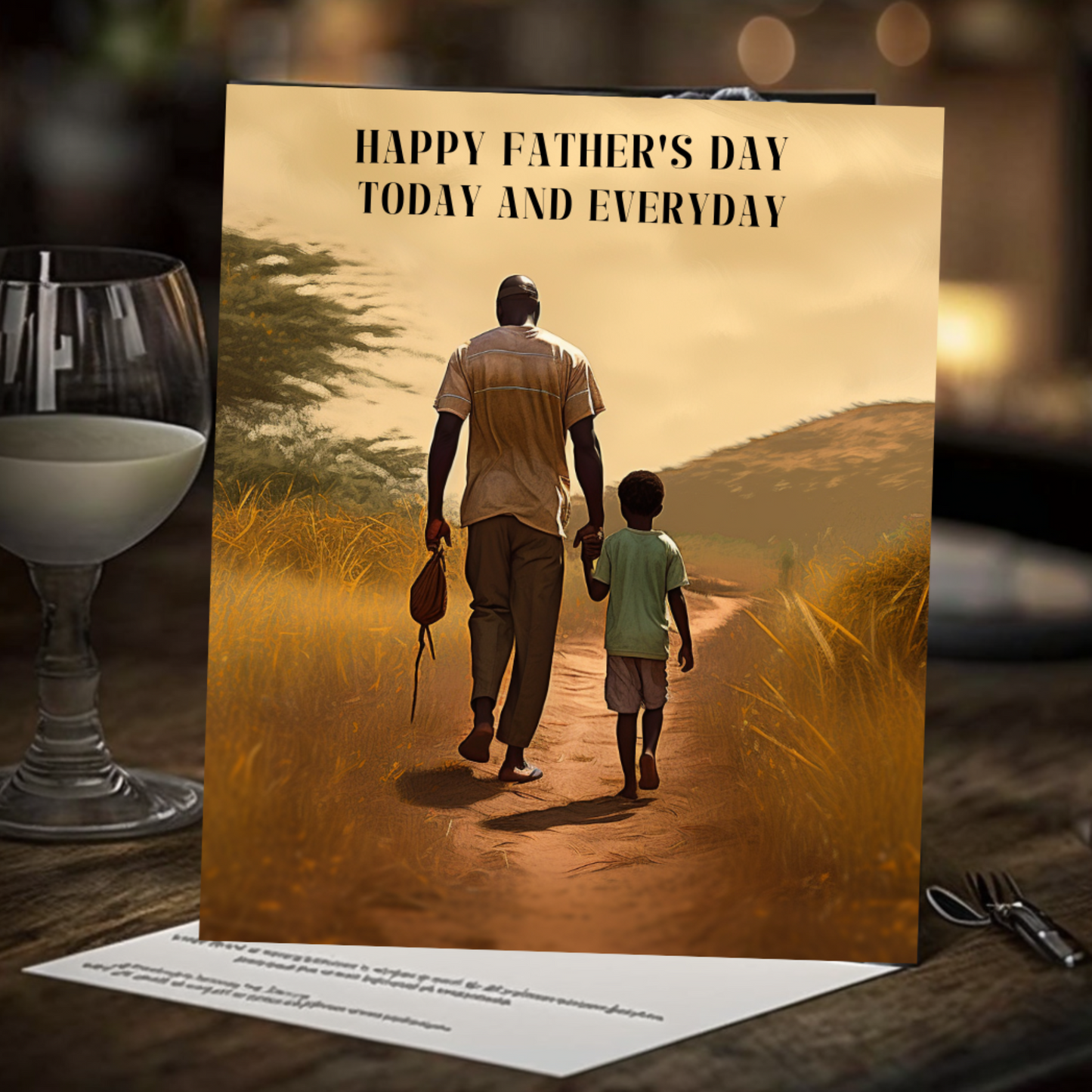 Happy Father's Day Today And Everyday Greeting card